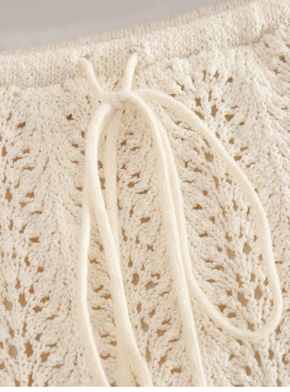 Knit Elegance Sleeveless Top & Skirt Set – Timeless Summer Charm