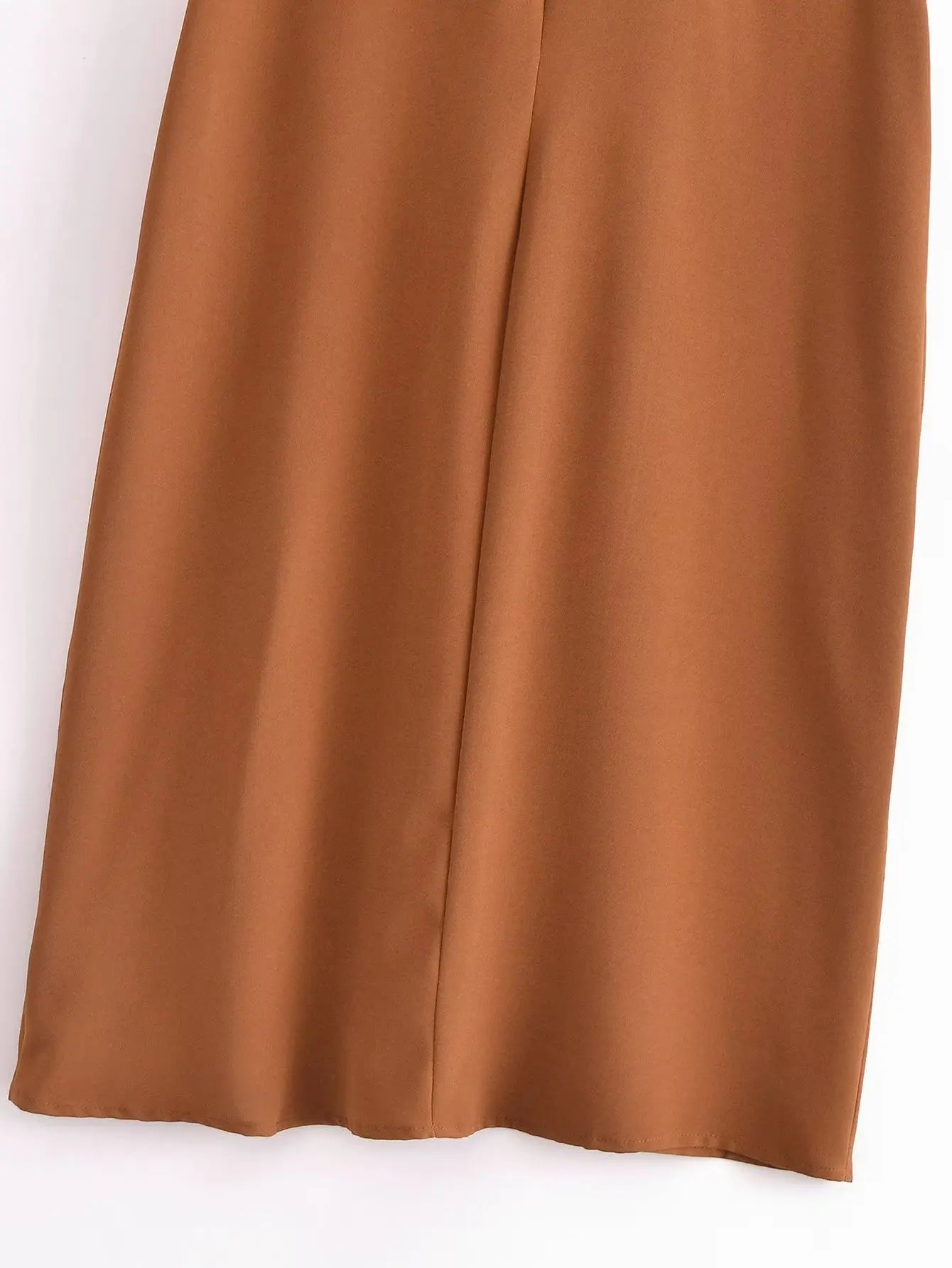 Strappy Maxi Dress with Front Cut-Out