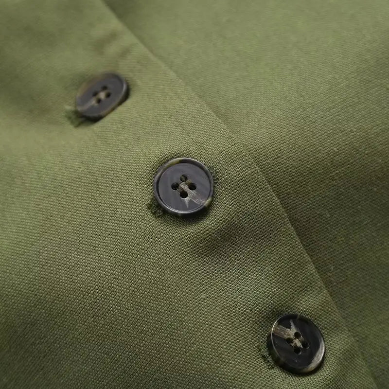 Tailored Vest & Shorts Ensemble