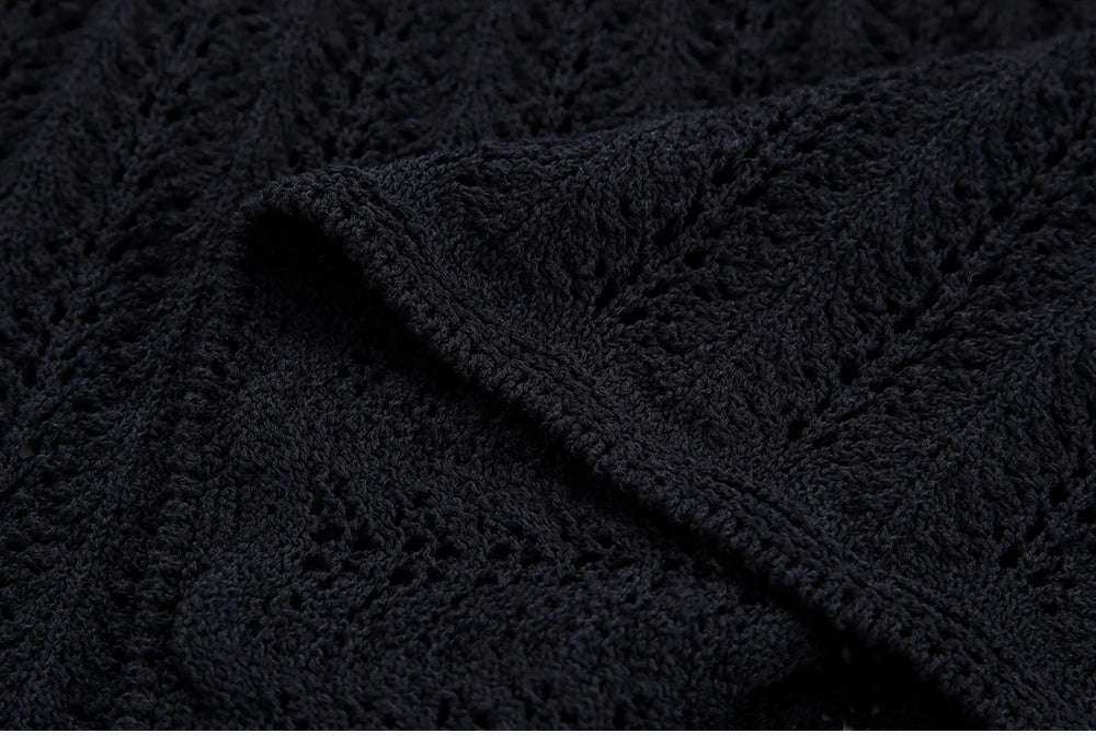 Knit Elegance Sleeveless Top &amp; Skirt Set – Timeless Summer Charm