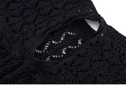 Knit Elegance Sleeveless Top &amp; Skirt Set – Timeless Summer Charm