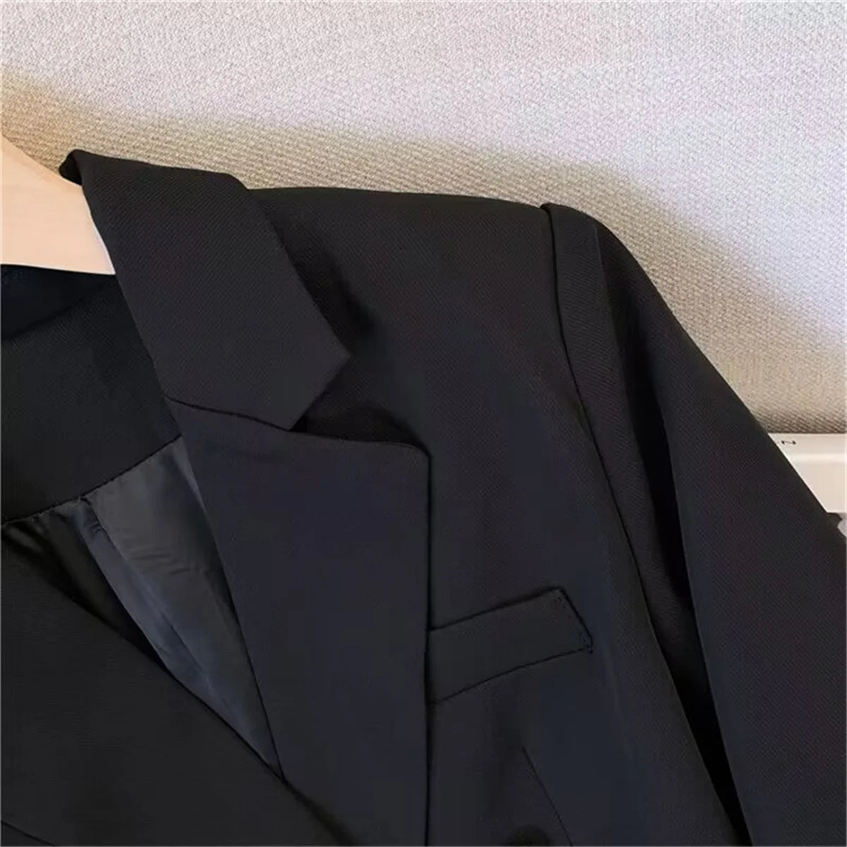 Double-Breasted Tailored Blazer
