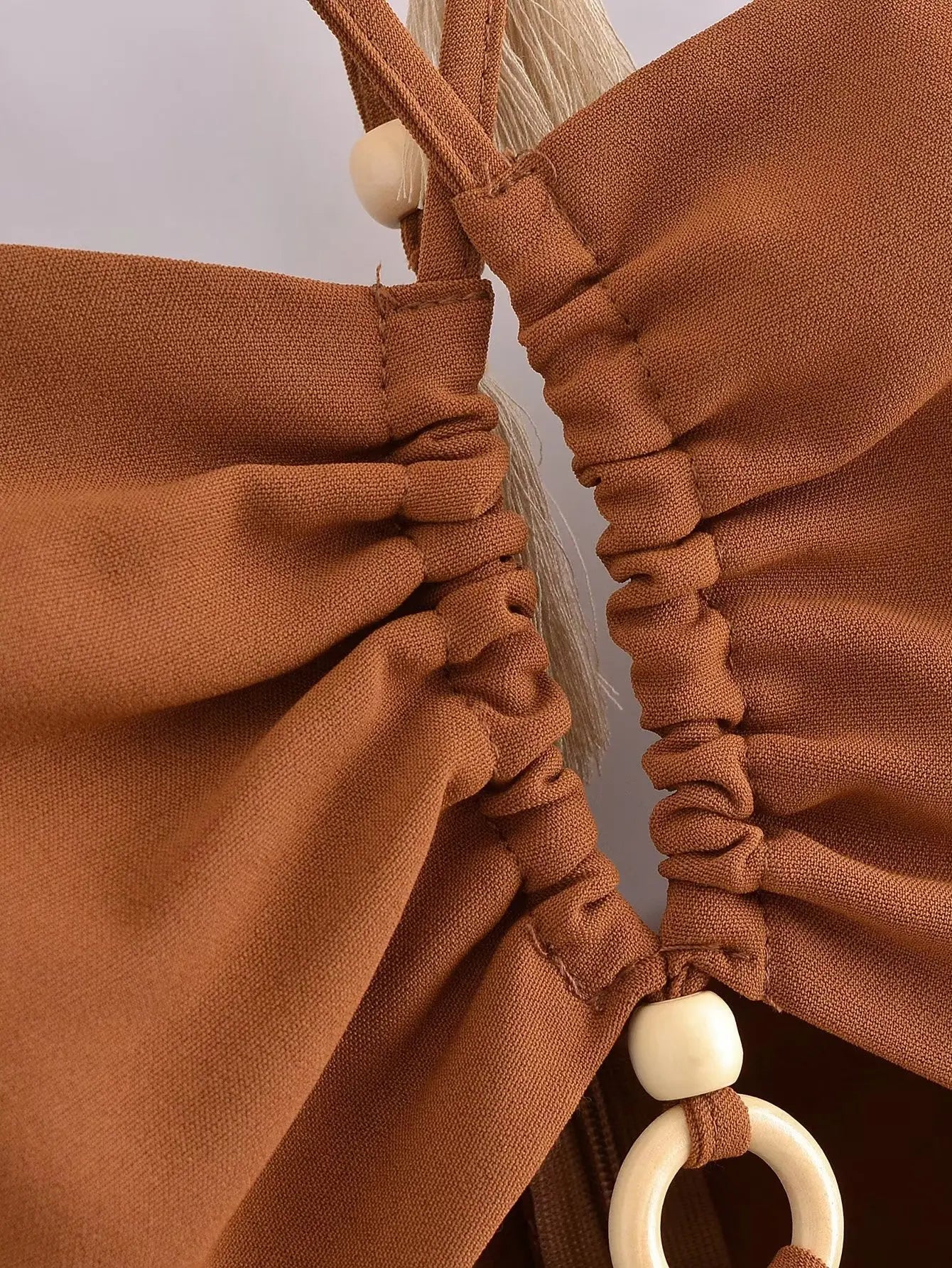 Strappy Maxi Dress with Front Cut-Out