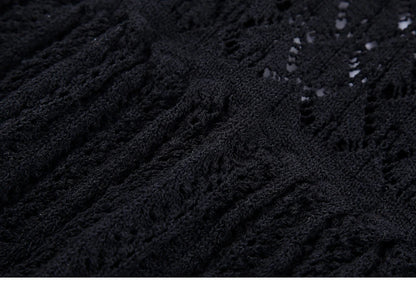 Knit Elegance Sleeveless Top &amp; Skirt Set – Timeless Summer Charm