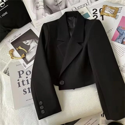 Structured Cropped Blazer