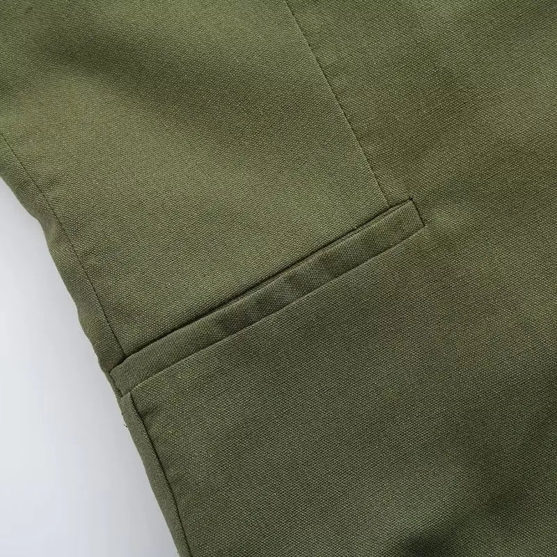 Tailored Vest & Shorts Ensemble