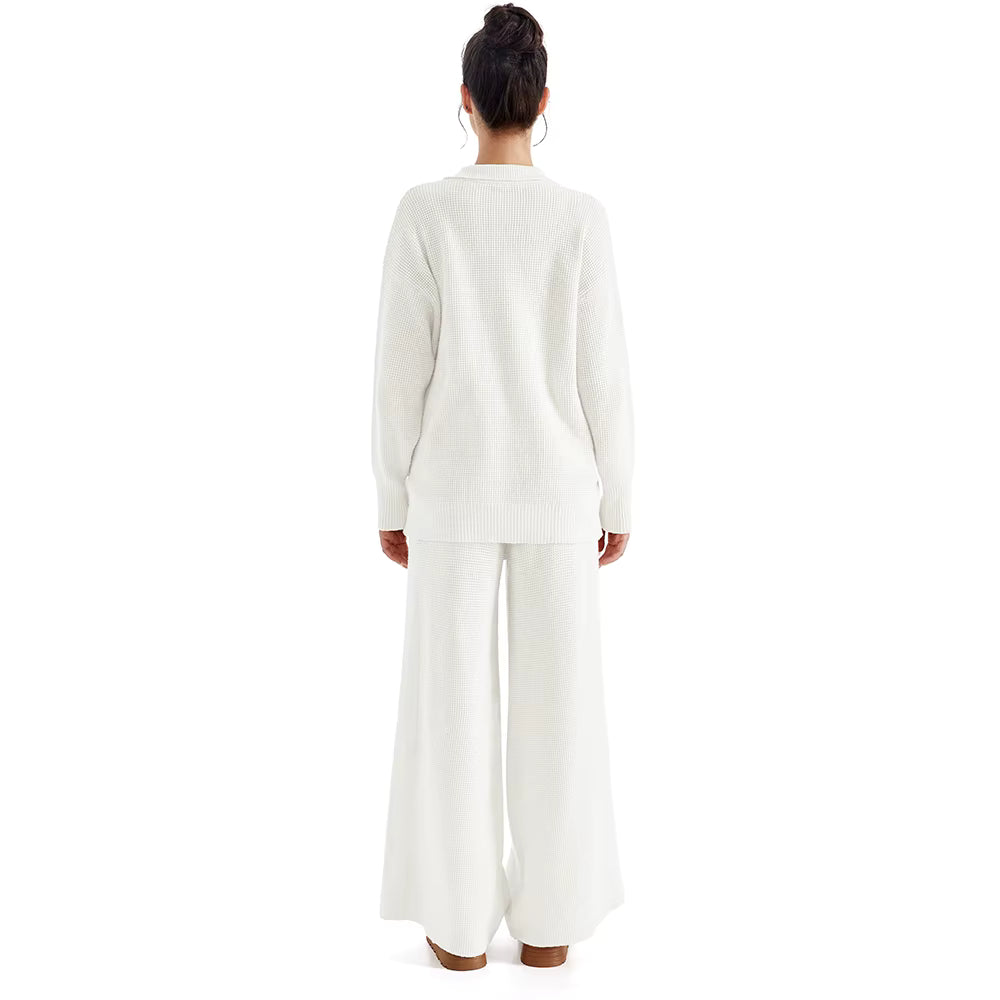 Soft Knit Two-Piece Loungewear Set