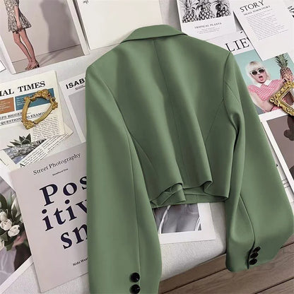 Structured Cropped Blazer