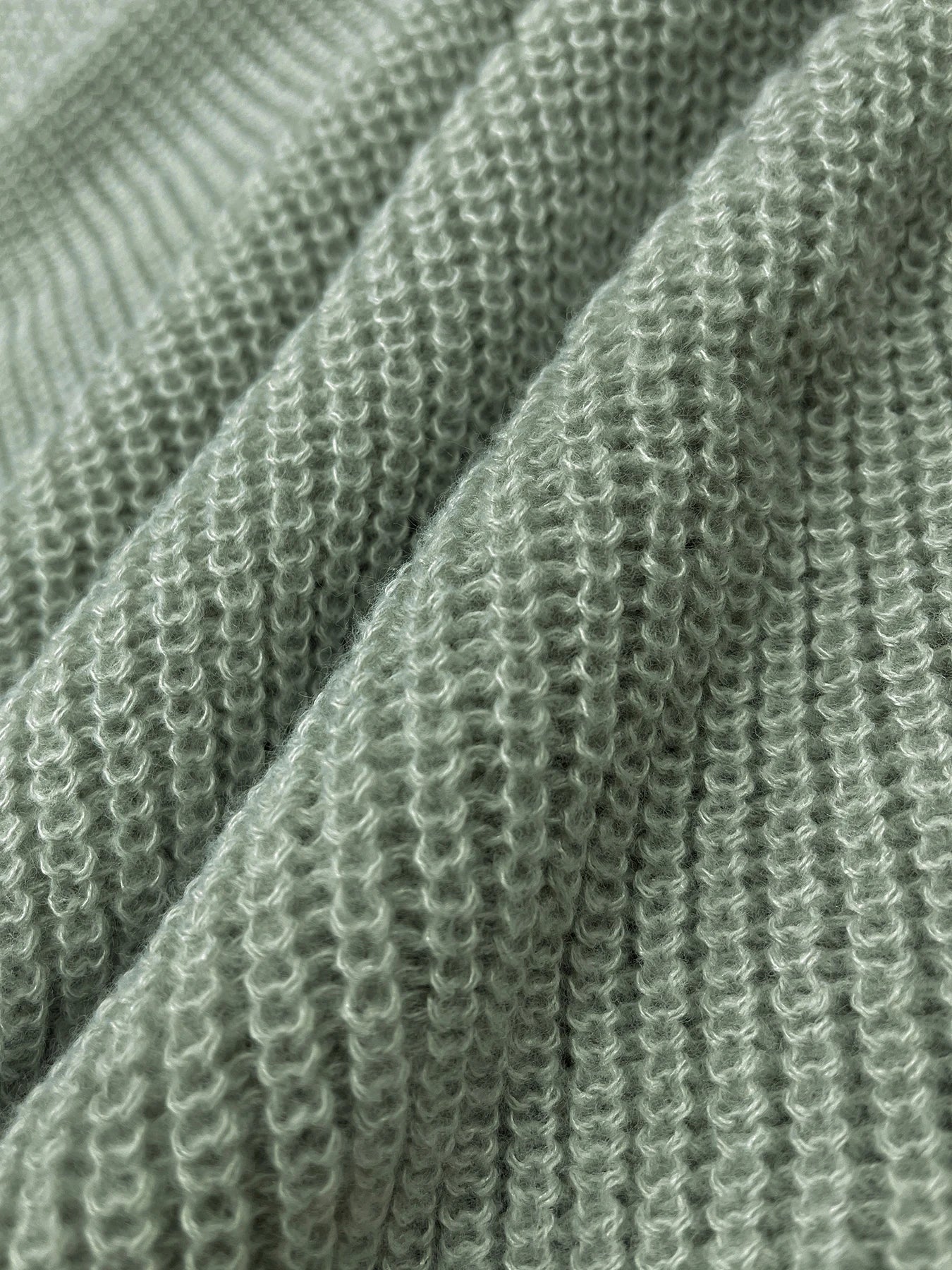 Textured V-Neck Knit Dress – Vohran