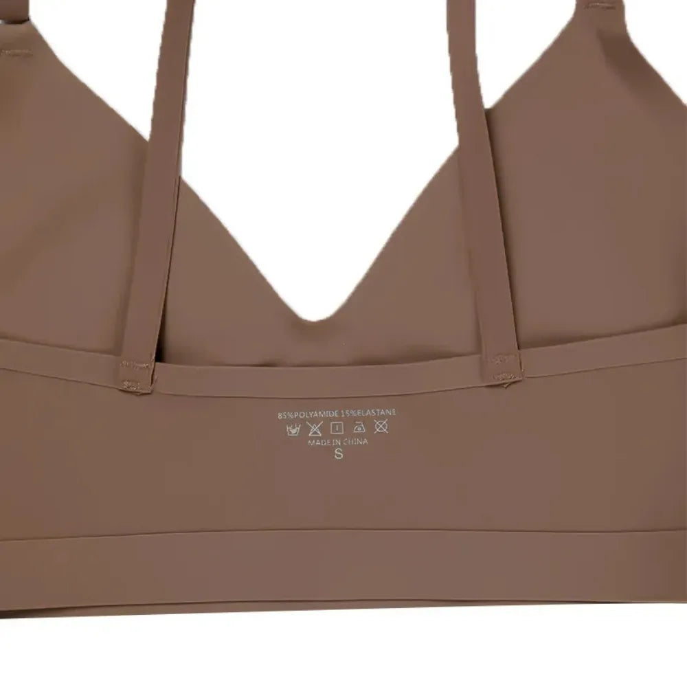 Ice Silk Seamless Wireless Lingerie Set