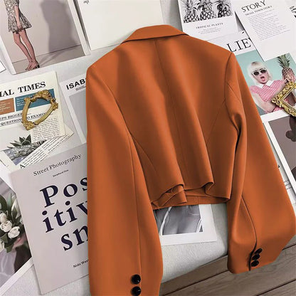 Structured Cropped Blazer