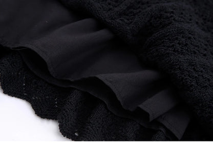 Knit Elegance Sleeveless Top &amp; Skirt Set – Timeless Summer Charm