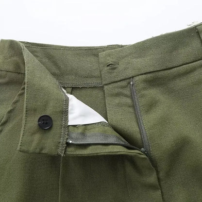 Tailored Vest & Shorts Ensemble