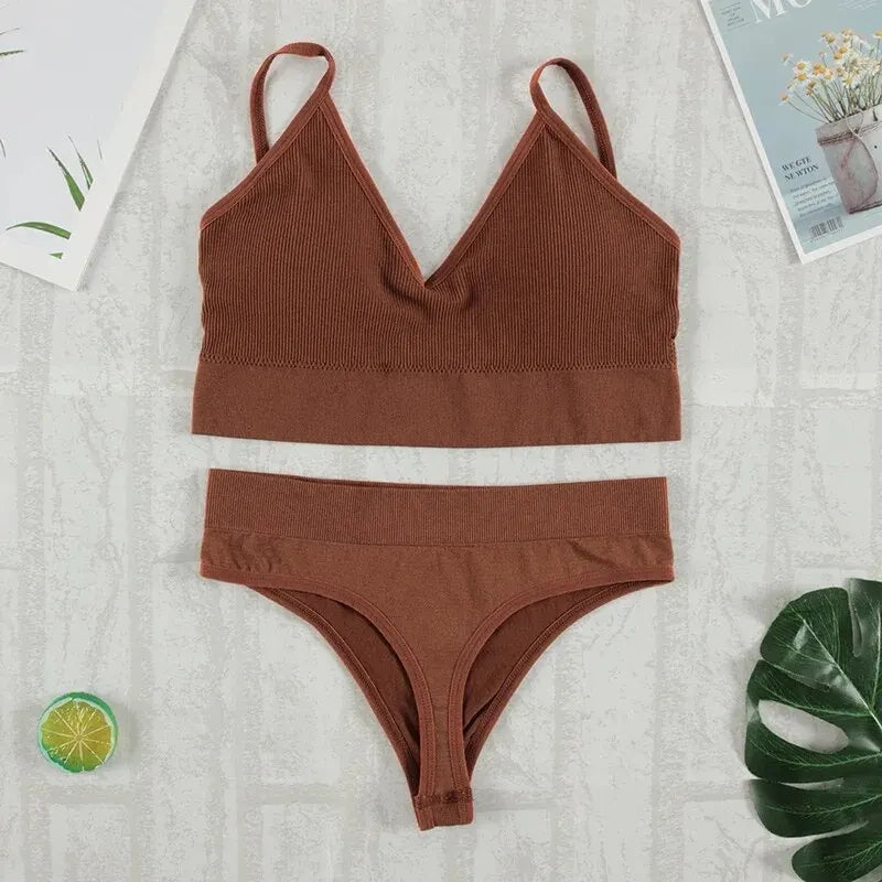 Piece Seamless Bra &amp; Panty Set – Vohran