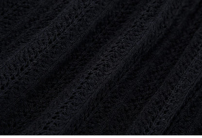 Knit Elegance Sleeveless Top &amp; Skirt Set – Timeless Summer Charm