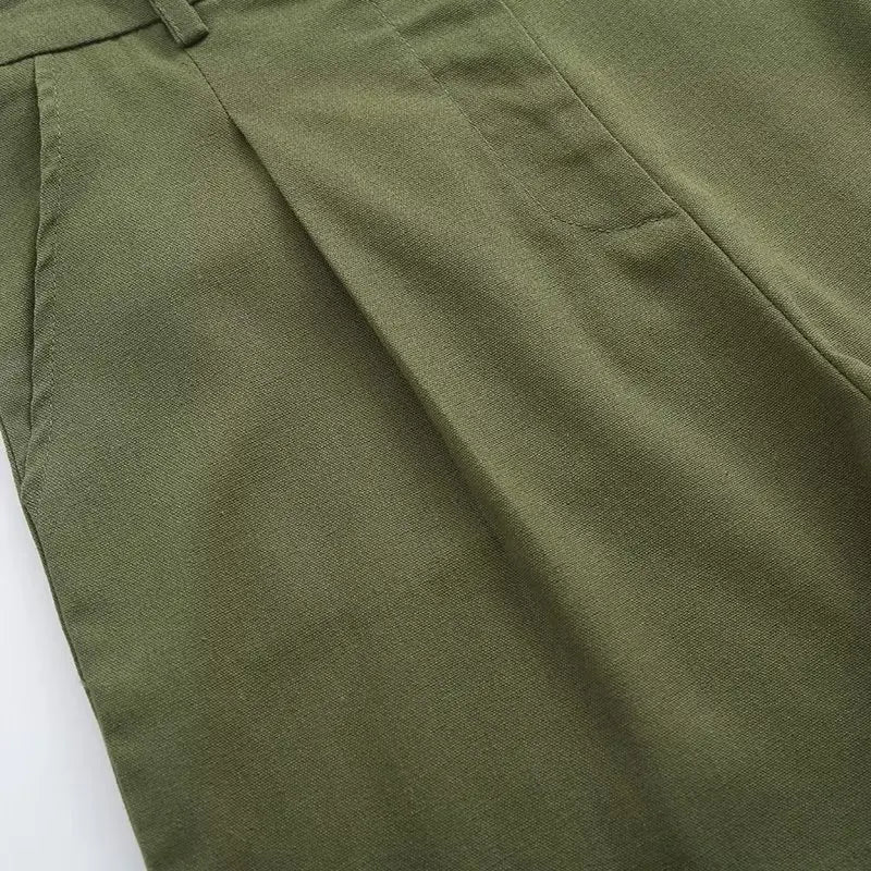 Tailored Vest & Shorts Ensemble