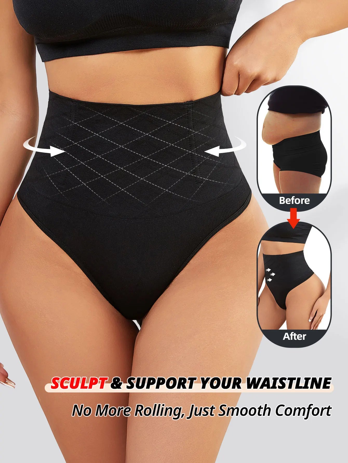 High-Waist Shaping Panties